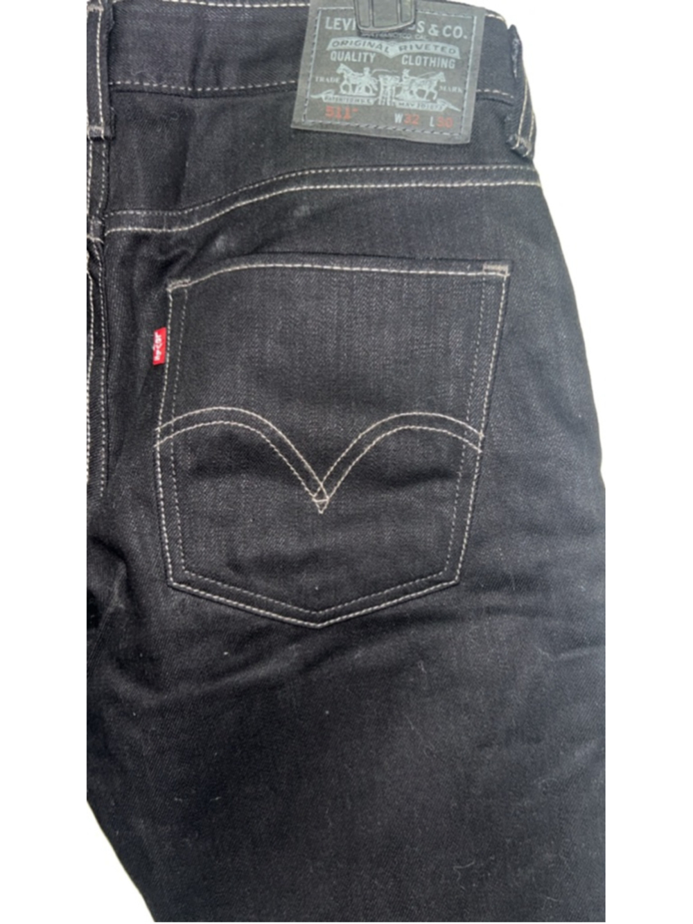Men's Levi's Skinny Jeans Waist 32 Black